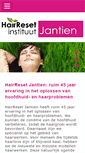 Mobile Screenshot of hairresetjantien.nl
