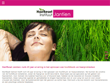 Tablet Screenshot of hairresetjantien.nl